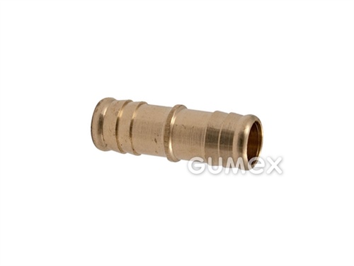Spojovací trubka pro stlačený vzduch, 6mm, délka 44mm, 10bar, mosaz